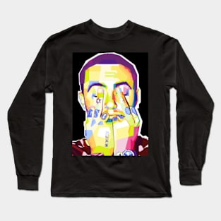 Mac Miller Pop Art Long Sleeve T-Shirt